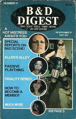 B & D Fetish Contact Digest #17 1970's 042818lm-ep - Used
