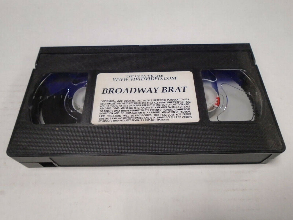 Broadway Brat Vivid VIdeo Adult VHS 020719AMP