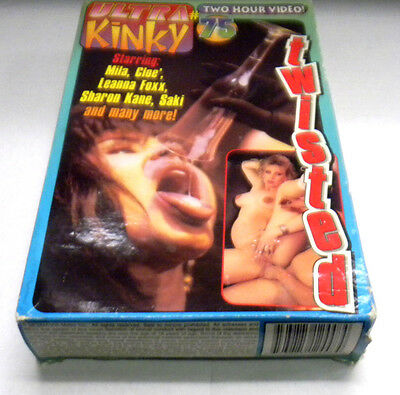 Ultra Kinky Busty Adult VHS #75 Twisted 2hrs XXX vg 032114lm-ep4