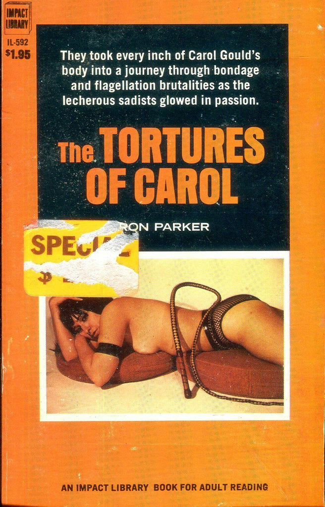 The Tortures Of Carol Adult Novel by Ron Parker 1971 122018lm-ep2