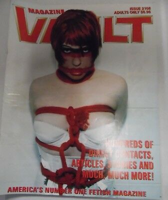 Vault Fetish Over-Sized Magazine Covergirl Charon #2108 2000 061018lm2