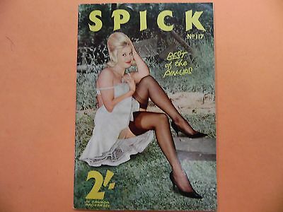 Spick Glamour Pin-Up Gals Magazine Janette Goodman #117 1959 051816lm-ep