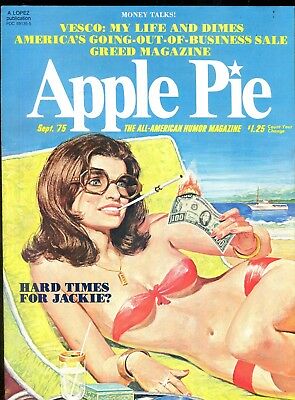 Apple Pie Adult Humor Magazine Jackie Kennedy September 1975 021418lm-ep