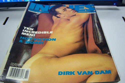 Inches Gay Adult Magazine "Ten Incredible Men! Dirk Van Dam" February 1989
