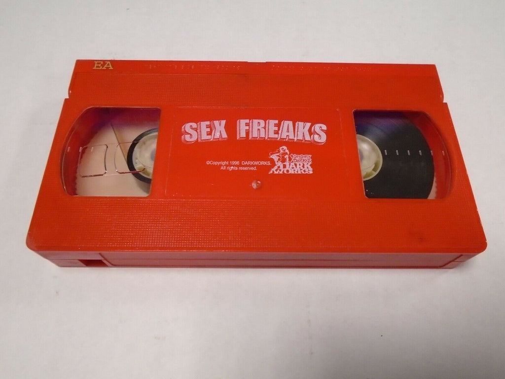 Sex Freaks 1996 Dark Works Adult VHS 031219AMP3