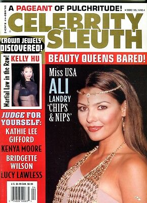 Celebrity Sleuth Magazine Miss USA Ali Landry vol.14 #4 2001 111017lm-ep