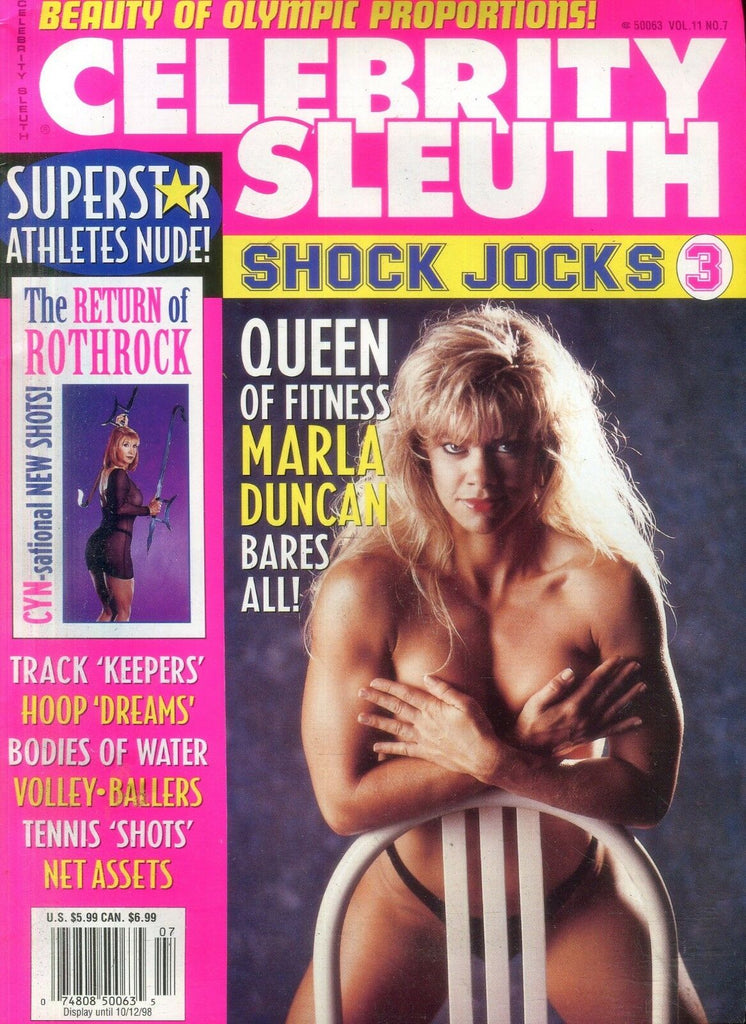 Celebrity Sleuth Magazine Shock Jocks Marla Duncan vol.11 #7 1998 020219lm-ep2