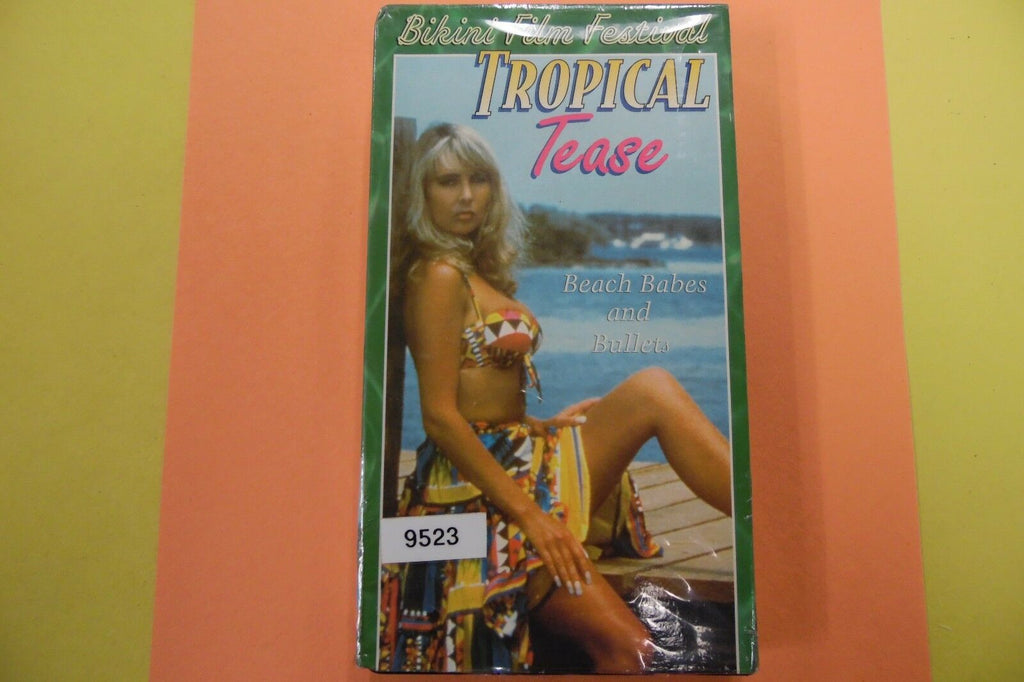 Tropical Tease VHS Beach Babes and Bullets CLEARANCE 111716lm-ep