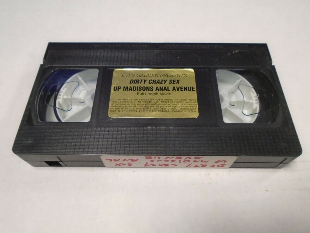 Dirty Crazy Sex Full Length Eves Garden 1994 Adult VHS 041519AMP3