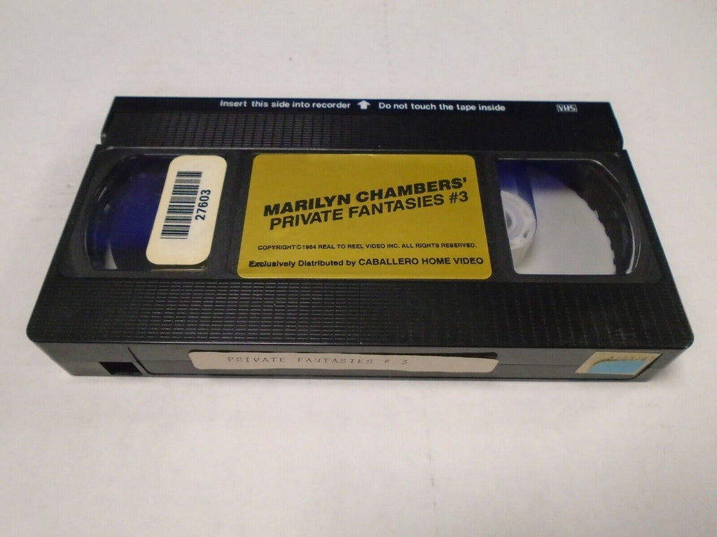 Marilyn Chambers Private Fantasies #3 1984 Adult VHS 031919AMP2