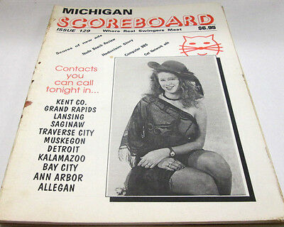Michigan Scoreboard Adult Magazine Swingers #129 052314lm-ep