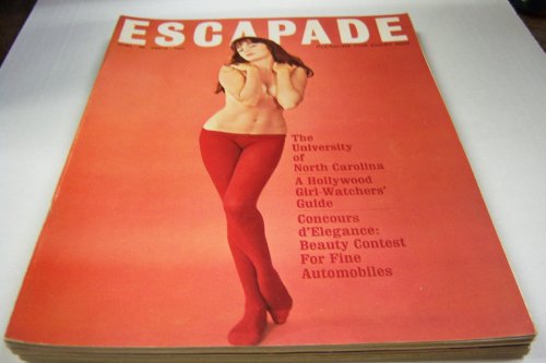Escapade Busty Adult Vintage Magazine "University of North Carolina, a Hollywood Girl-watchers Guide" April 1962 Cheesecake