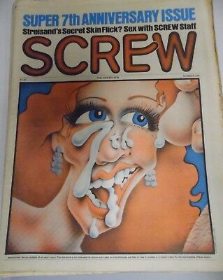 Screw Adult Newspaper Super 7th Anniversary Issue #349 1975 060918lm-ep2
