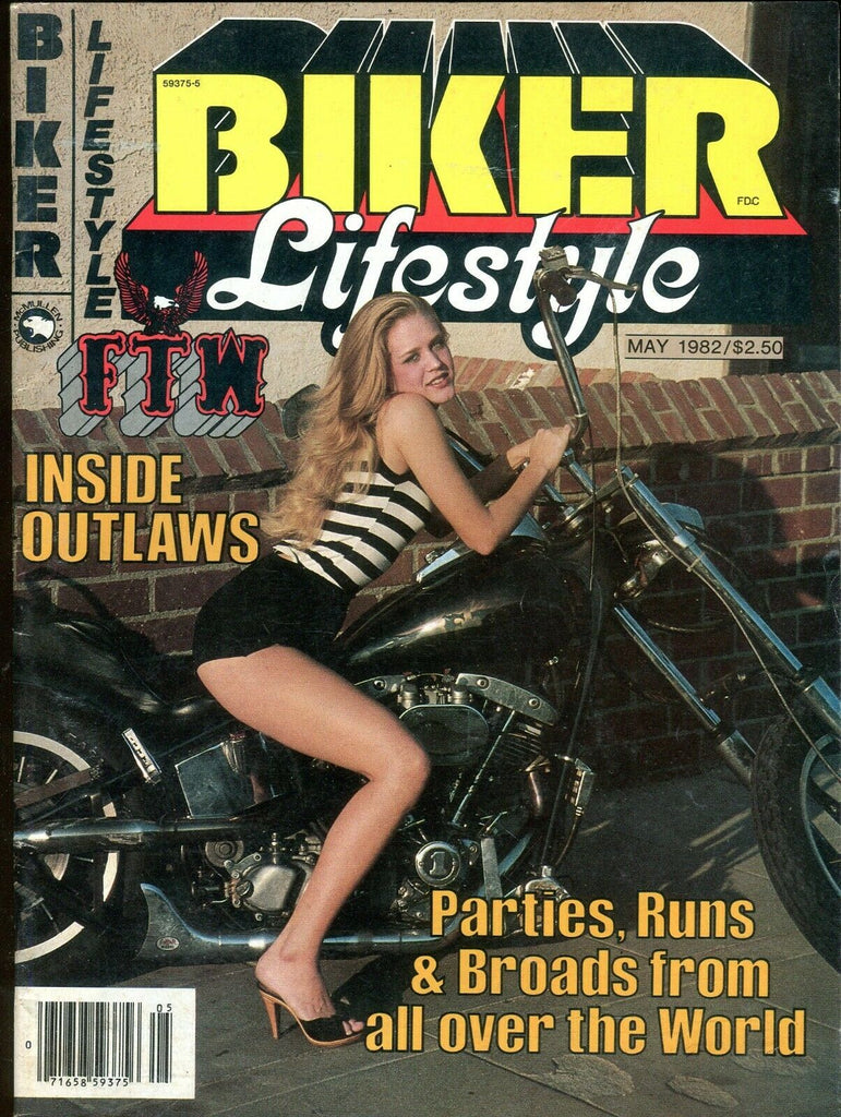 Biker Lifestyle Magazine Parties, Runs & Broads May 1982 092519lm-ep