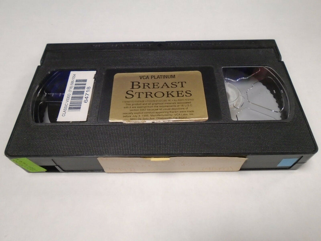 Breast Strokes Jilly Kelly Nikki Shane 1999 90mins Adult VHS 020819AMP2