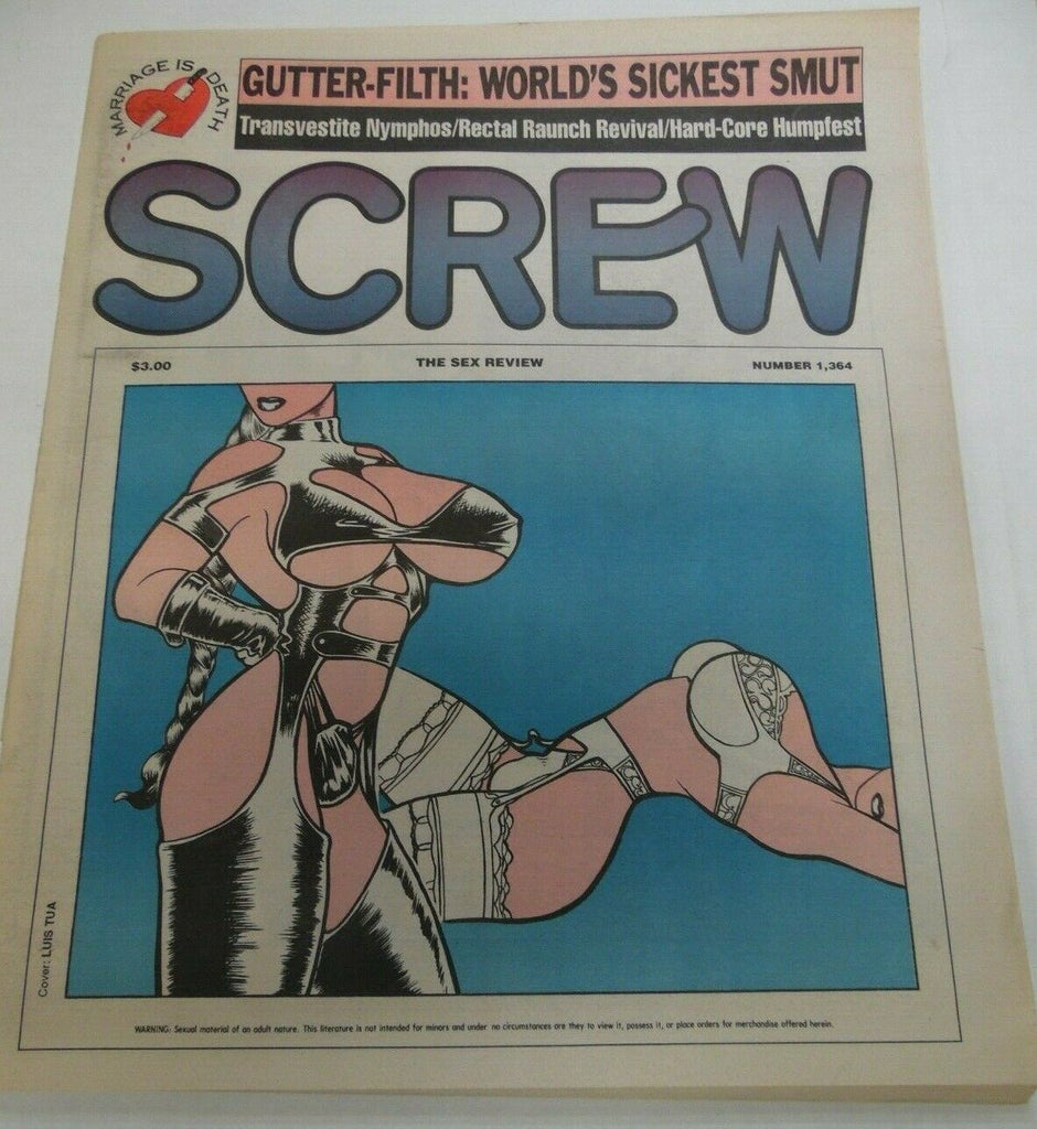 Screw Newspaper Humpfest #1364 April 24, 1995 120619lm-ep2