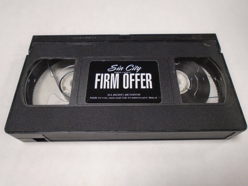 Firm Offer Sin City Rebecca Bourdoux 1995 Adult VHS 010819AMP
