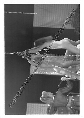 Adult Vintage B&W Photo 5x7 HOM Bondage Sexy Lesbians Bound & Dominated 206HZ