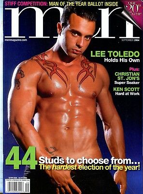 Men Gay Magazine Lee Toledo September 2004 20th Year 111617lm-ep