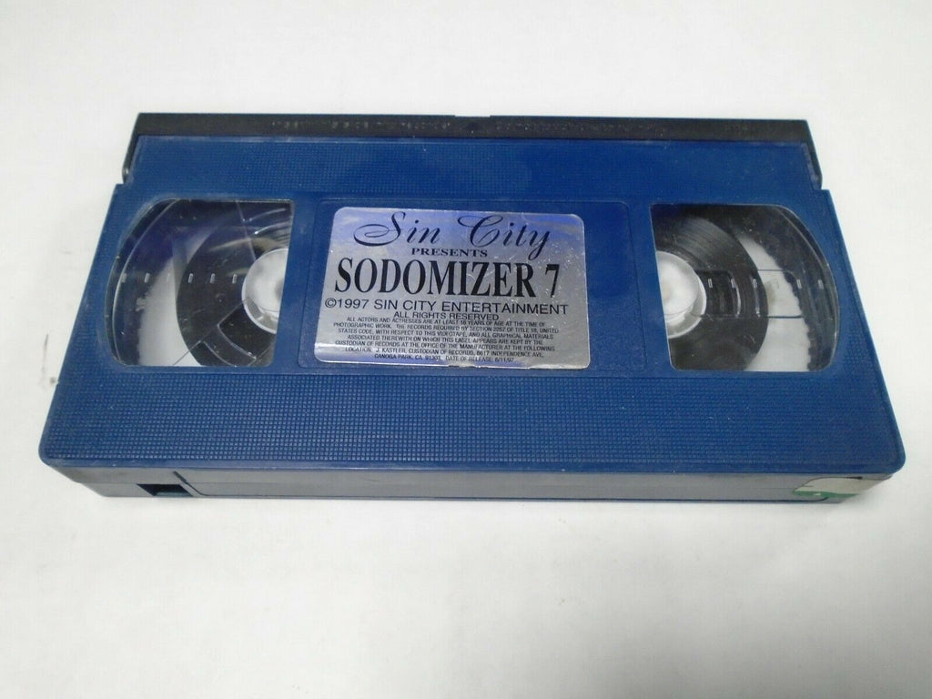 Sodomizer 7 Sin City 1997 Adult VHS 031119AMP2