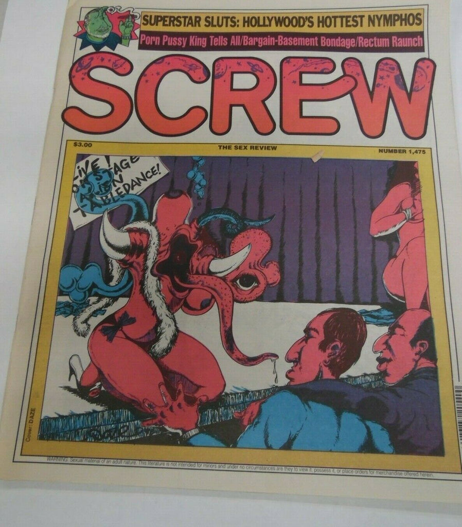 Screw Newspaper Porn Pussy King Tells All #1475 June 9, 1997 121419lm-ep2