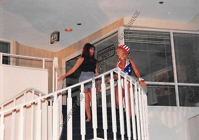 Nina Hartley Candid Original 3.5x5 Photo 1990s in USA Outfit at Convention 188ih