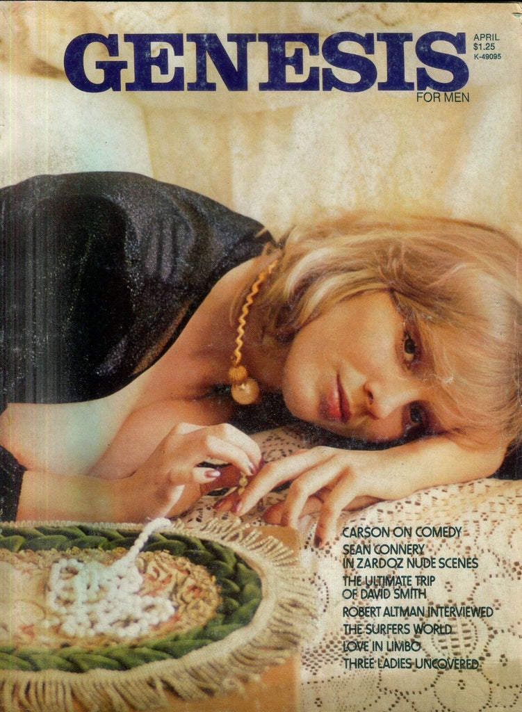 Genesis Magazine Sean Connery / Donna April 1974 020219lm-ep