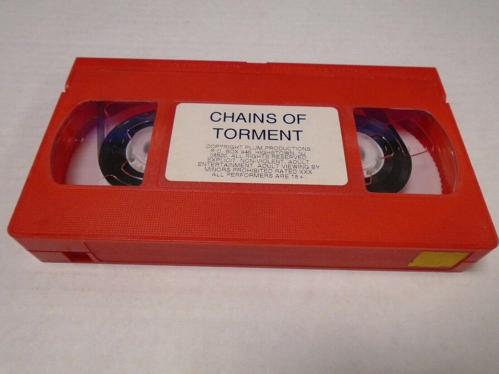 Chains of Torment Plum Productions Adult VHS 040519AMP2