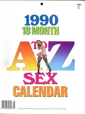 A To Z Sex Calendar 1990 18 Month 080218lm-ep