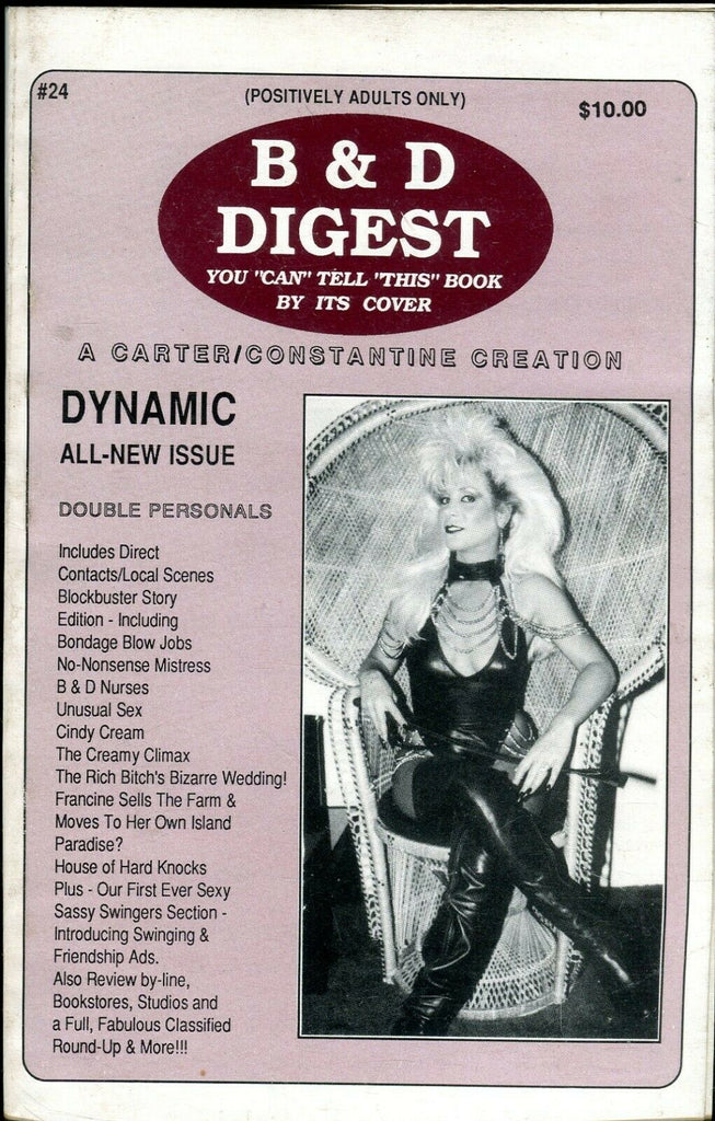 B & D Digest #24 1980's 081319lm-ep