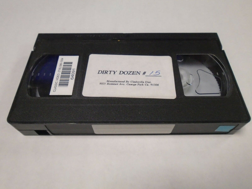 Dirty Dozen #15 6 Couples 1997 Adult VHS 031119AMP