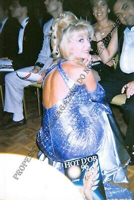Nina Hartley Candid Original 4x6 Color Photo 97 French Convention Hot d'Or 19ig
