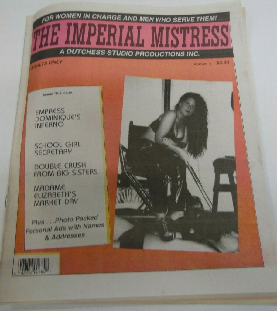 The Imperial Mistress Newspaper Empress Dominique vol.5 1997 122119lm-ep2