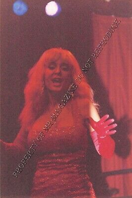 Nina Hartley Candid Original 4x6 Photo 1990s Performing at Live Show 374ig