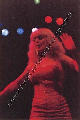Nina Hartley Candid Original 4x6 Photo 1990s Performing at Live Show 361ig