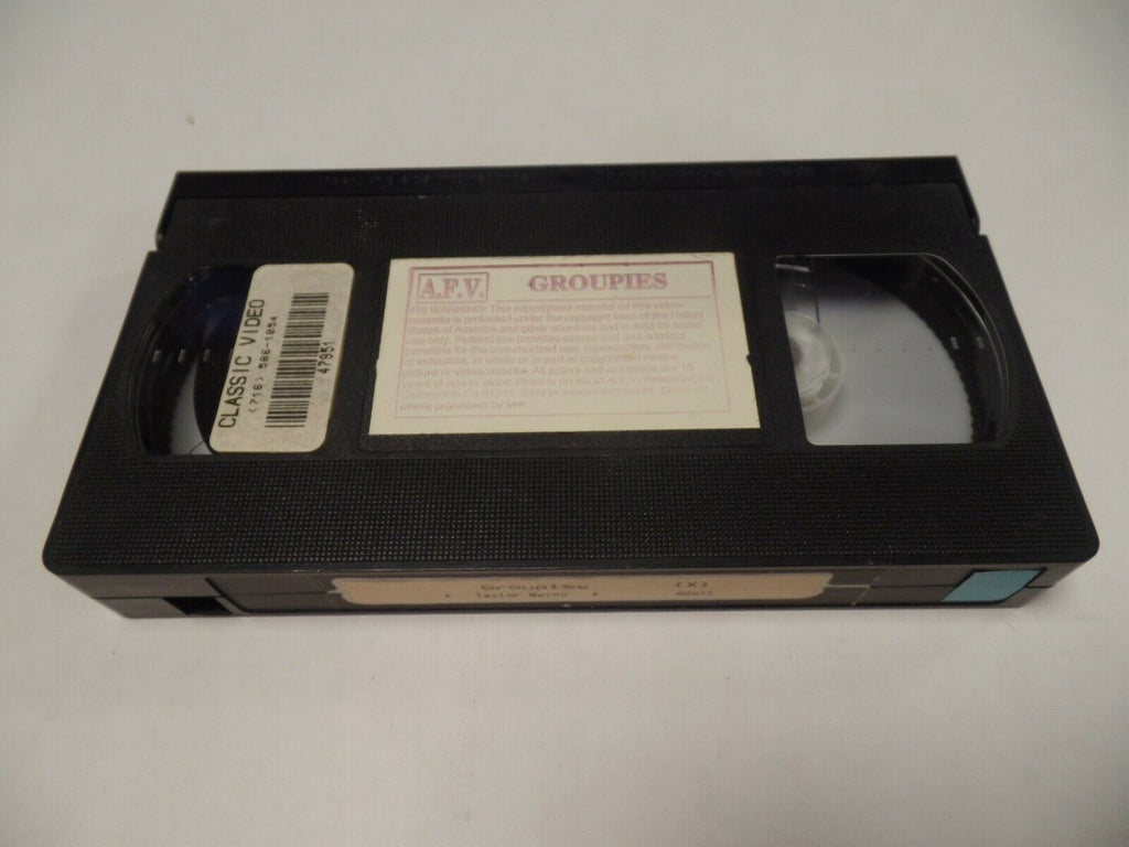 Groupies Taylor Wayne Vintage Adult VHS 051519AMP