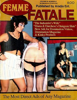 Femme Fatale Magazine Diana & Dutchess vol.4 #4 1982 042718lm-ep