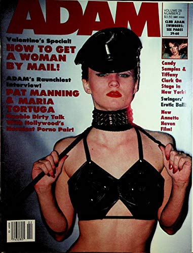 Adam Magazine Candy Samples/ Tiffany Clark / Annette Haven / Maria Tortuga vol.28 #2 1984