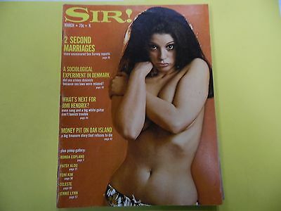 Sir! Busty Magazine What's Next For Jimi Hendrix? March 1970 052416lm-ep