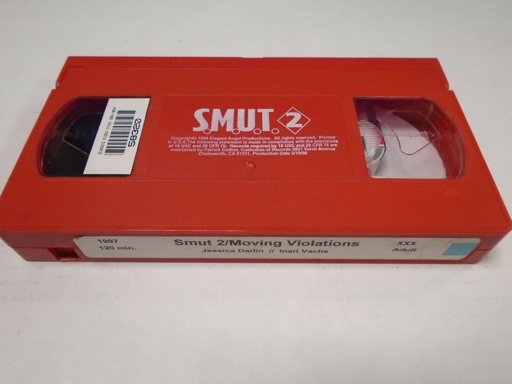SMUT 2 Moving Violations Jessica Darlin Inari Vachs 1997 Adult VHS 021319AMP2