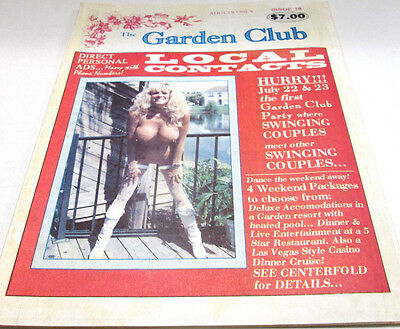 The Garden Club Adult Local Contacts/ Swingers #18 vg 052314lm-ep