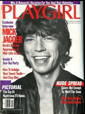 Playgirl Magazine Mick Jagger February 1983 122317lm-ep