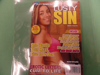 Lusty Sin Adult Digest Magazine Cum To Life vol.3 #10 2013 032016lm-ep
