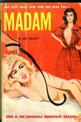 Madam Adult Novel by Don Holiday 1963 Midnight Reader 041914lm-epa