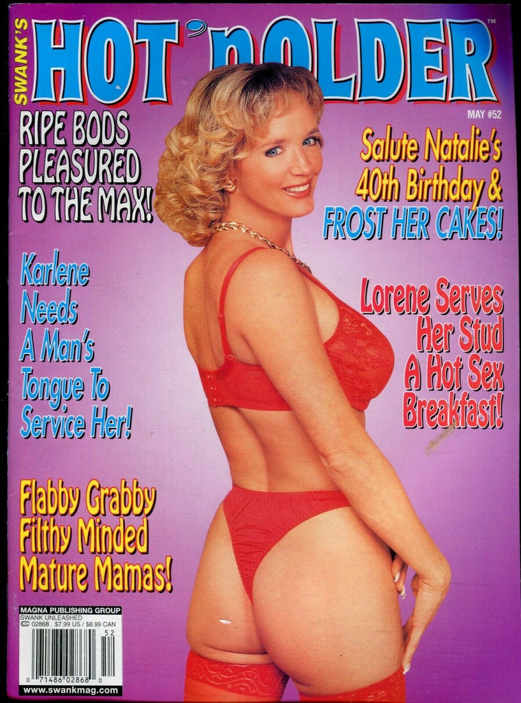 Hot 'n Older Magazine Covergirl Natalie May 2003 010120lm-ep