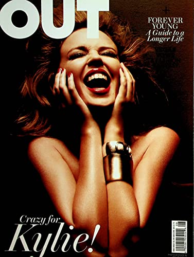 Out Gay Men's Magazine Crazy For Kylie! August 2010