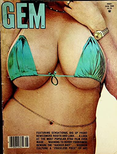 Gem Men's Magazine Roxanne Brewer, Evette, Kitten Natividad June 1980