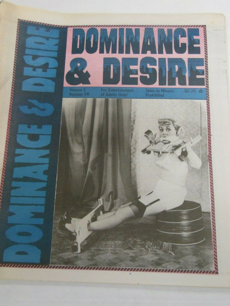 Dominance & Desire Newspaper Crack Of The Whip vol.5 #10 1990's 120919lm-ep