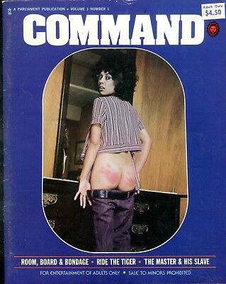 Command Fetish Digest Tools Of Bondage #1 1974 Parliament 042318lm-ep