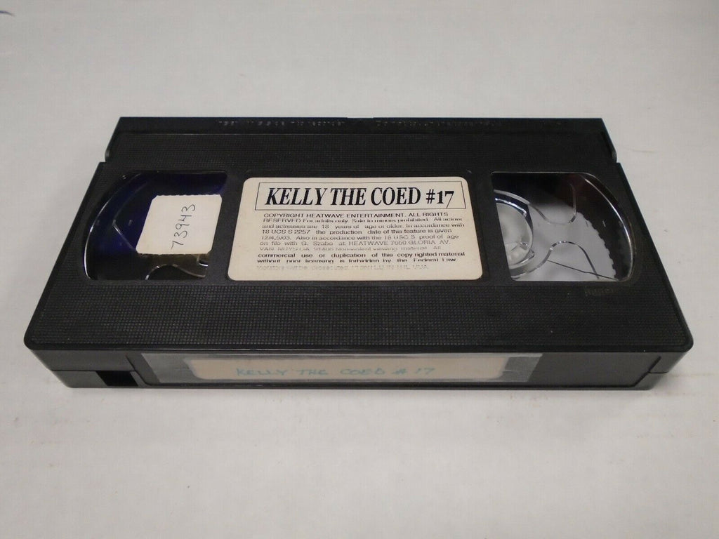Kelly the COED #17 Allysin Chaynes Marc Cummings 2003 Adult VHS 032519AMP3